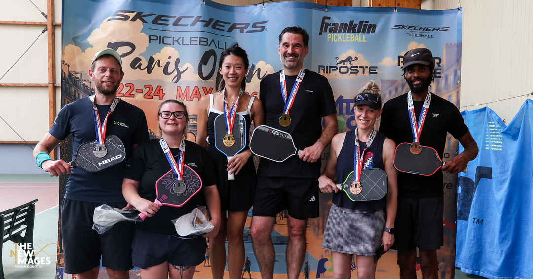 Lemon Pickleball players competing at a tournament